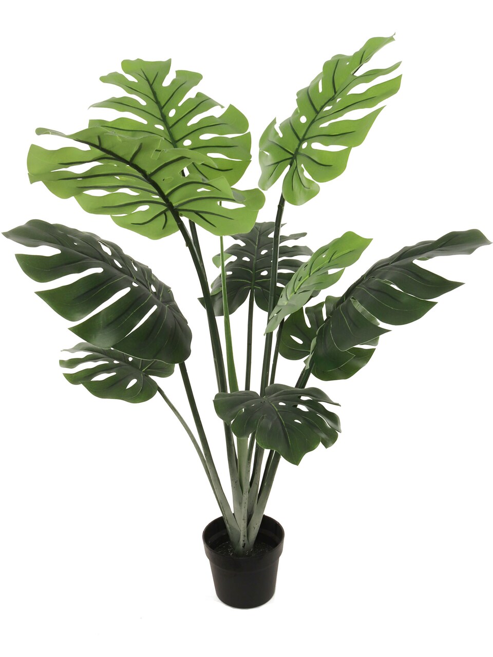 36-Inch Split Leaf Philodendron Plant in Decorative Pot | Lifelike Indoor Foliage for Home and Office Décor | Easy Care, Low-Maintenance Greenery | Floral Home by Artificial Flowers